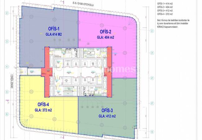 İstanbul Maltepe'de Kira Garanti Opsiyonlu Premium Ofisler 31