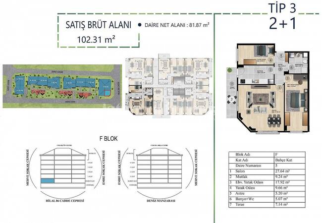 آپارتمان های با مفهوم خانوادگی با دید دریا در بویوک چکمجه، استانبول 37