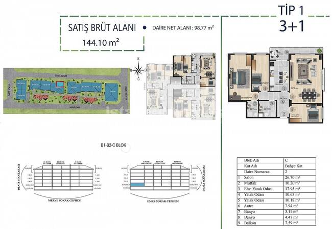 آپارتمان های با مفهوم خانوادگی با دید دریا در بویوک چکمجه، استانبول 28