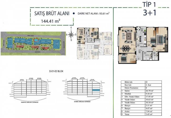 آپارتمان های با مفهوم خانوادگی با دید دریا در بویوک چکمجه، استانبول 32