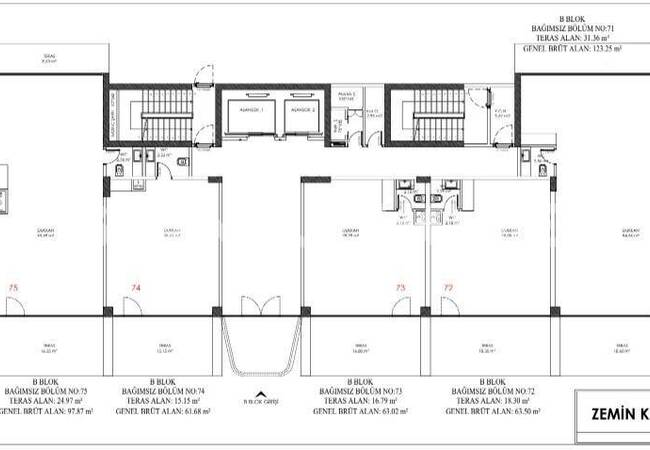Immobiliers Commerciaux Dans Projet Mixte À Istanbul Kagithane 10