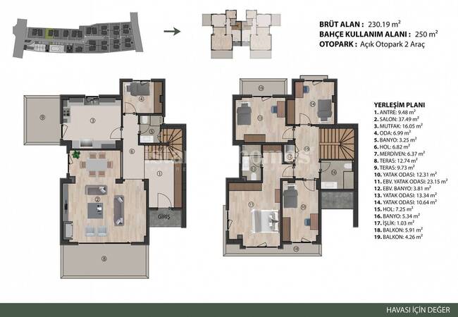 Silivri’de Denize 4 Km Mesafede Yerden Isıtmalı Villalar 33