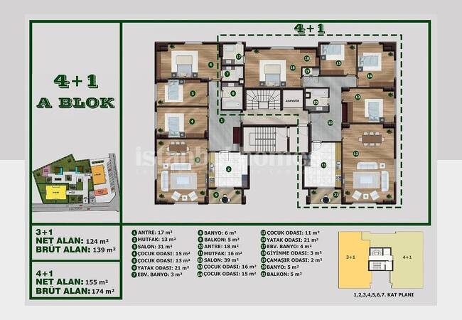 Beylikdüzü'nde Kapalı Yüzme Havuzlu Sitede Şık Daireler 28
