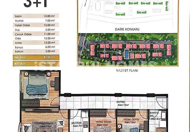 Appartements Spacieux Dans Une Résidence À Istanbul Basaksehir 28