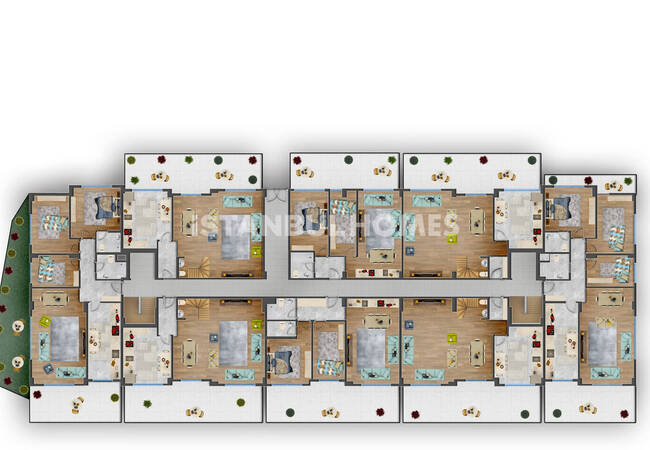 Eyüpsultan Kemerburgaz'da Yatırımlık Projede Şık Daireler 29