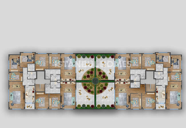 Eyüpsultan Kemerburgaz'da Yatırımlık Projede Şık Daireler 30