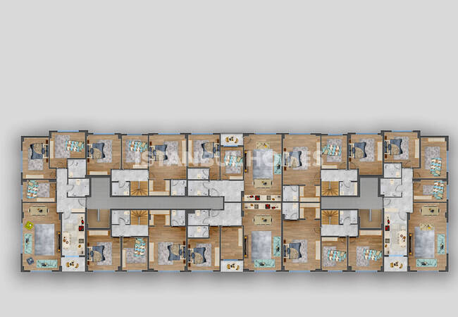 Eyüpsultan Kemerburgaz'da Yatırımlık Projede Şık Daireler 28