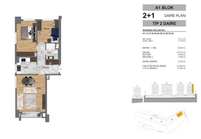 City and Forest View Flats in Istanbul Eyupsultan 17