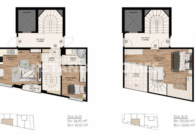 Flats Suitable for Investment Close to Sea in Istanbul Kadikoy 3