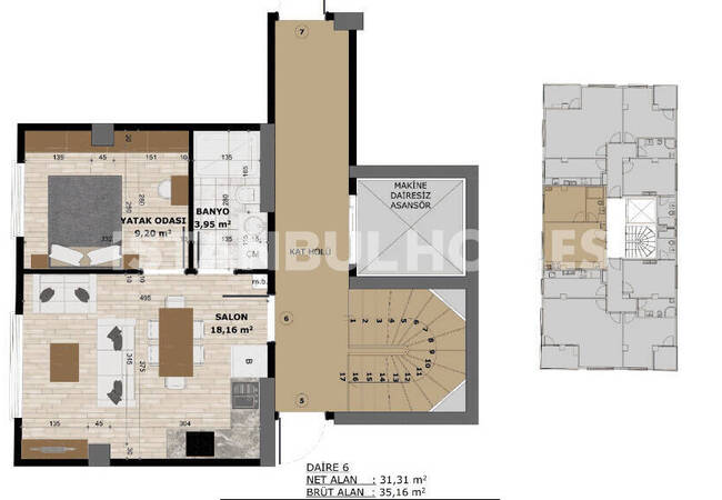 Newly-built Investment Flats Near the Metro in Kadikoy Istanbul 2