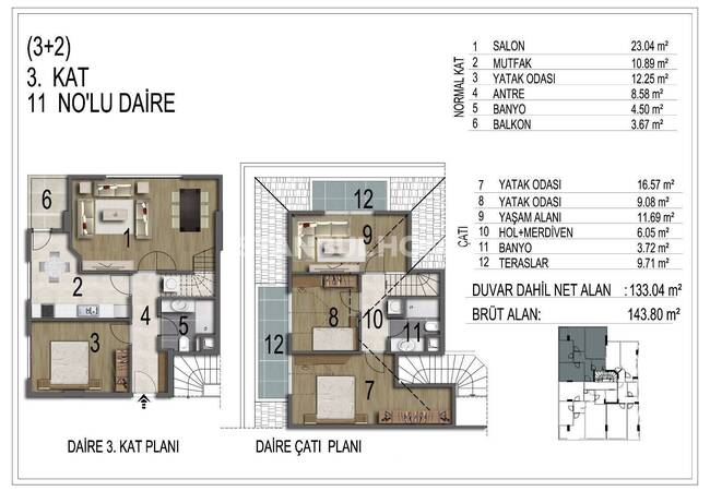 伊斯坦布尔埃郁普苏丹 (eyüpsultan) 综合楼内的宽敞房产 10