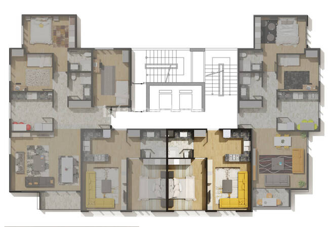 伊斯坦布尔桑贾克特佩带公共游泳池的房地产 37
