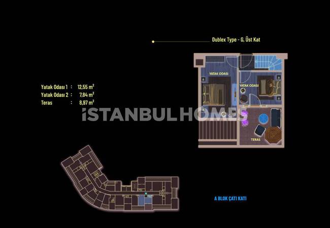 Flats in Complex Near E-5 Highway in Pendik Istanbul 17