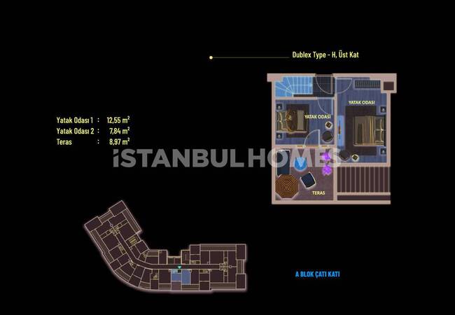 Flats in Complex Near E-5 Highway in Pendik Istanbul 19