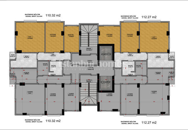 Appartements À Istanbul Alibeykoy, Proche De La Station De Métro 14
