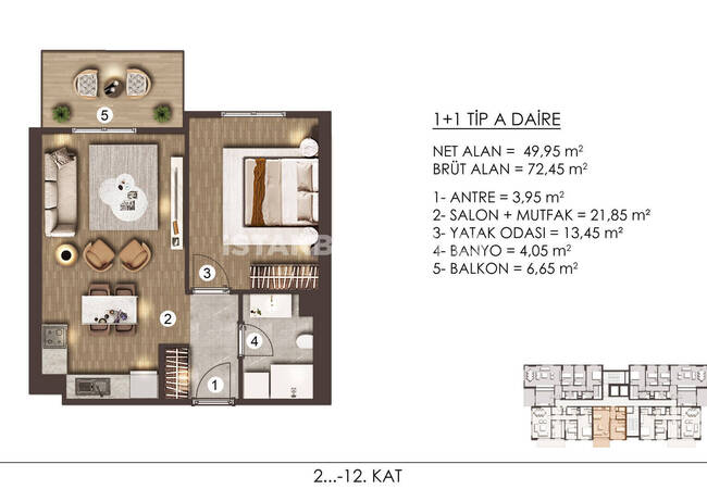 Недвижимость с видом на озеро рядом с главной дорогой в Стамбуле 26