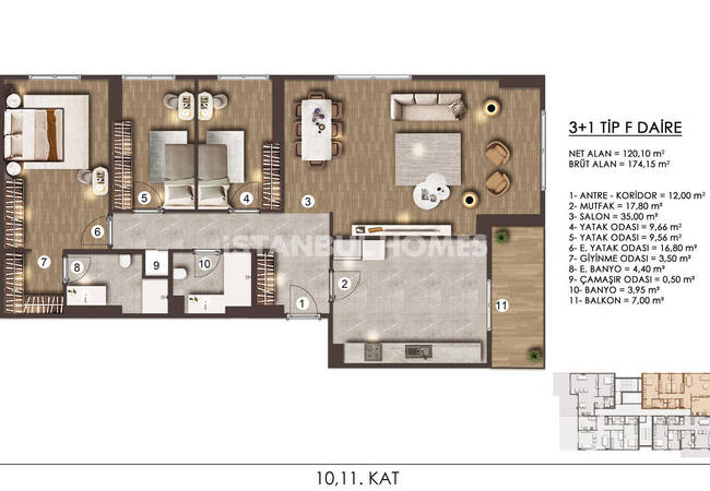 Недвижимость с видом на озеро рядом с главной дорогой в Стамбуле 37
