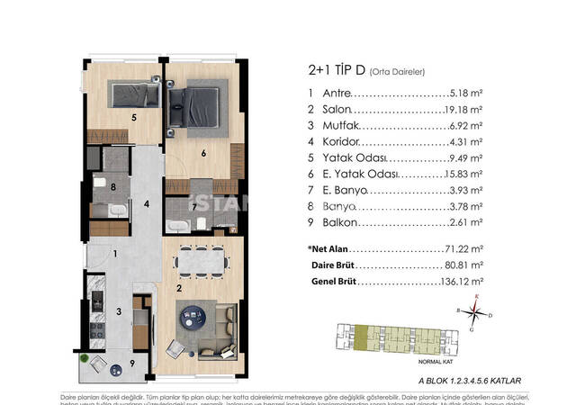 Sea View Apartments in Complex with Pool in Istanbul Tuzla 40
