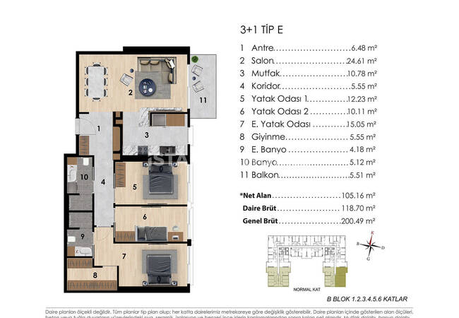 Sea View Apartments in Complex with Pool in Istanbul Tuzla 41