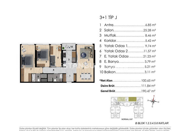 Sea View Apartments in Complex with Pool in Istanbul Tuzla 43