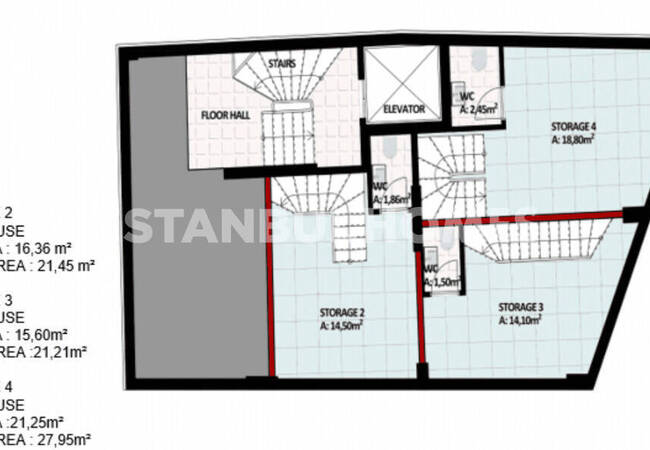 卡德柯伊黄金地段的商业地产 24