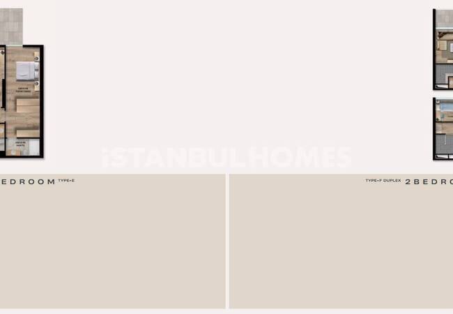 İstanbul Kağıthane'de Güvenlikli Site İçinde Daireler 23