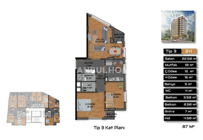 Appartements Prêts Dans Un Complexe Près De La Route À Istanbul 29