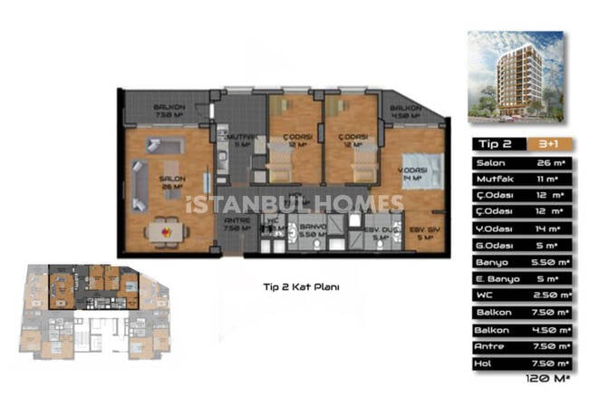 Appartements Prêts Dans Un Complexe Près De La Route À Istanbul 30