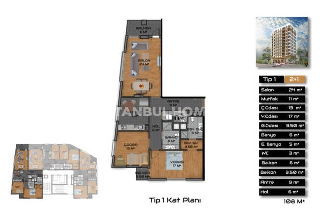Appartements Prêts Dans Un Complexe Près De La Route À Istanbul 28