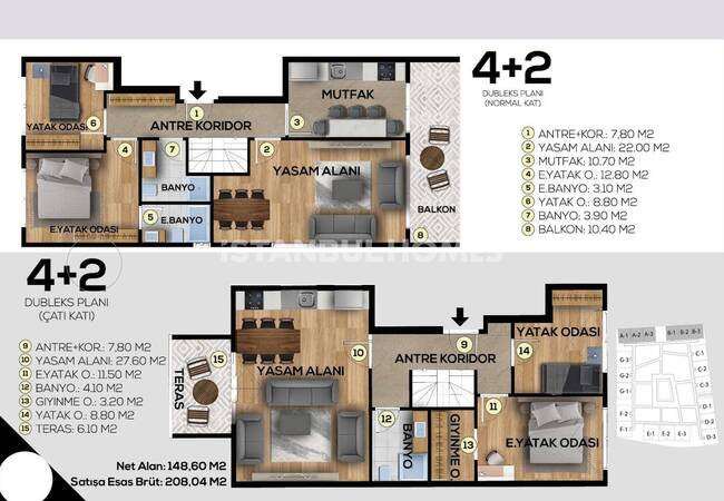 İstanbul Büyükçekmece'de Denize Yakın Konumda Ferah Daireler 28