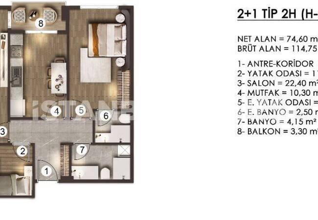 Wohnungen Mit Geräumigen Innenräumen In Zeytinburnu Istanbul 23