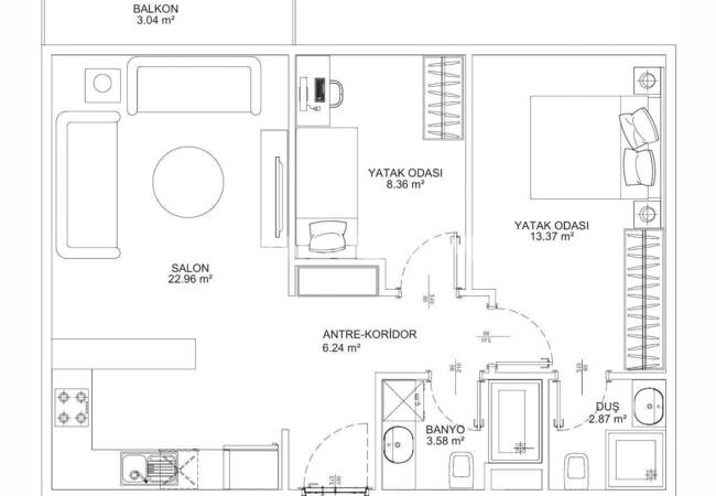 Appartements En Complexe Avec Piscine À Kucukcekmece Istanbul 21