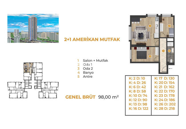 Apartments in a Complex in an Advantageous Location in Esenyurt 16