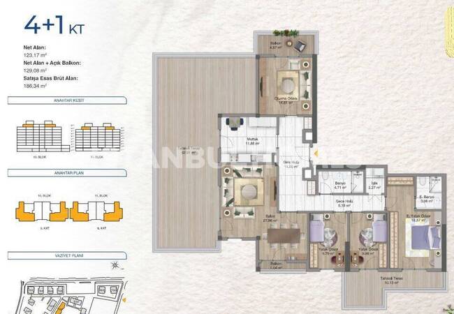 Flats in a Complex with Pool in Bagcilar Istanbul 28