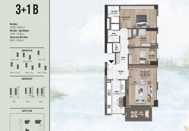 شقق أنيقة بالقرب من الطريق السريع Tem في كوتشوك شكمجة 31