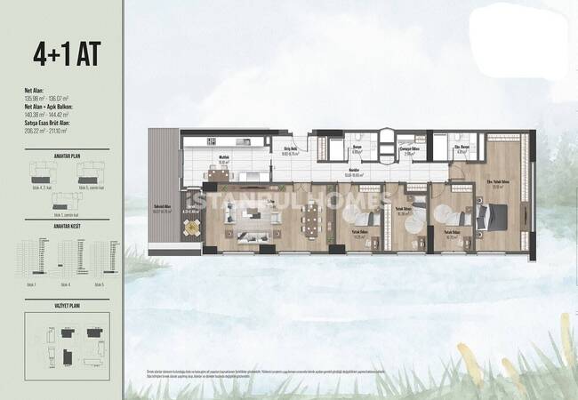 شقق أنيقة بالقرب من الطريق السريع Tem في كوتشوك شكمجة 33
