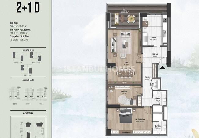 شقق أنيقة بالقرب من الطريق السريع Tem في كوتشوك شكمجة 27