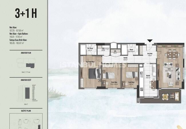شقق أنيقة بالقرب من الطريق السريع Tem في كوتشوك شكمجة 30