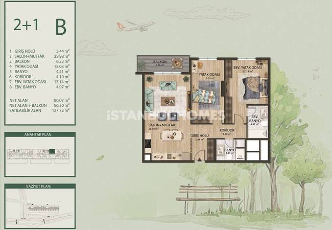 Immobilien Mit Waldblick Und Parkplatz In Istanbul Arnavutkoy 17