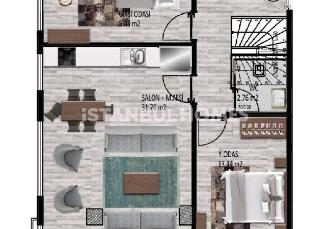 Просторные квартиры в Стамбуле, Бешикташ, возле павильона Ихламур 16