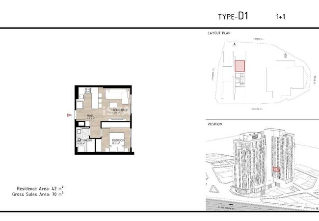 Apartments Near E-5 Highway and Metrobus in Kagithane 17