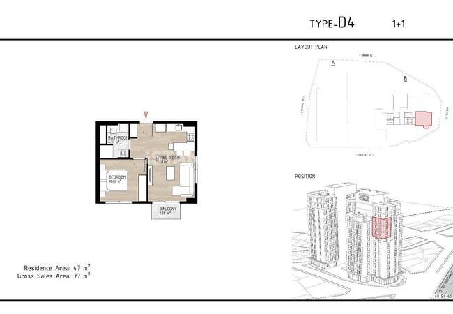 Apartments Near E-5 Highway and Metrobus in Kagithane 20