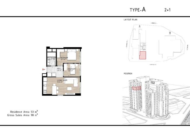 Apartments Near E-5 Highway and Metrobus in Kagithane 21