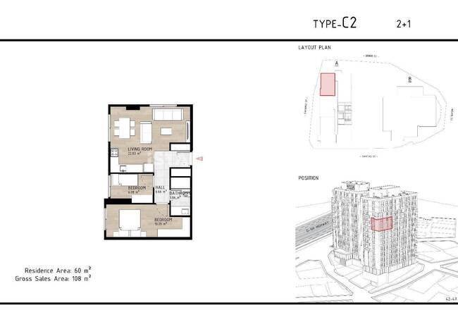 Apartments Near E-5 Highway and Metrobus in Kagithane 24