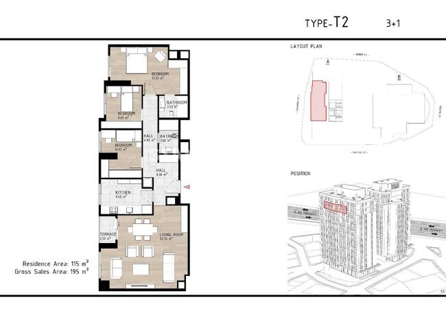 Apartments Near E-5 Highway and Metrobus in Kagithane 27