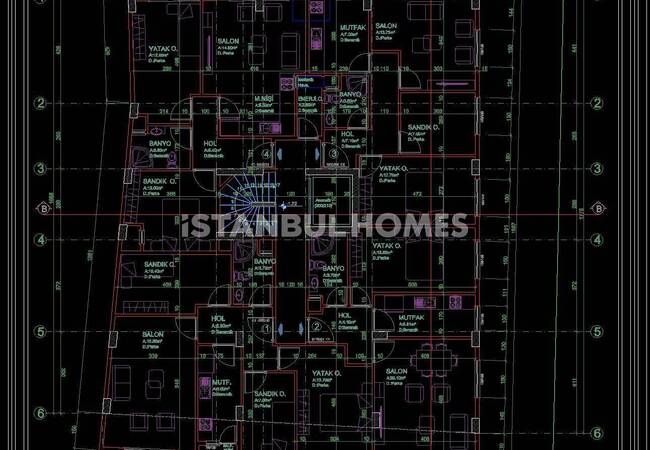 Appartements De 2 Et 3 Chambres Avec Parking À Istanbul Kagithane 12