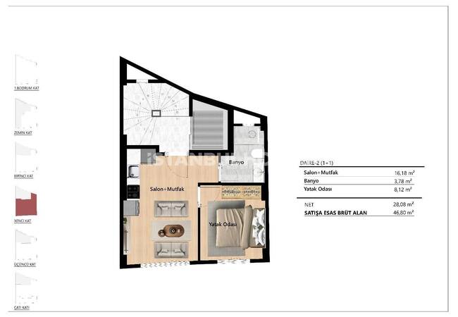 İstanbul Beyoğlu'nda Avantajlı Konumda Yeni Bina 15