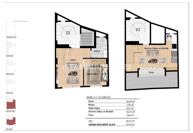 İstanbul Beyoğlu'nda Avantajlı Konumda Yeni Bina 16
