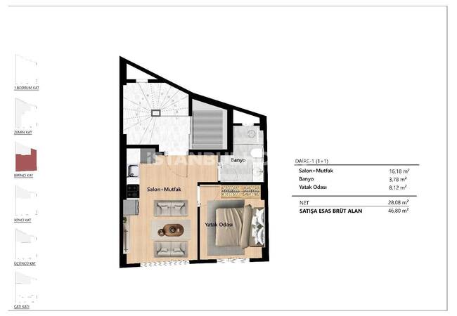 İstanbul Beyoğlu'nda Avantajlı Konumda Yeni Bina 14