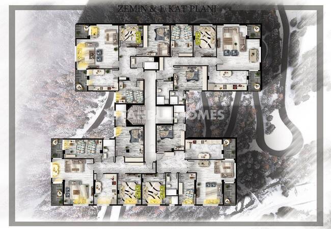 Stylish Flats Near Beylikduzu Marina in Istanbul 18